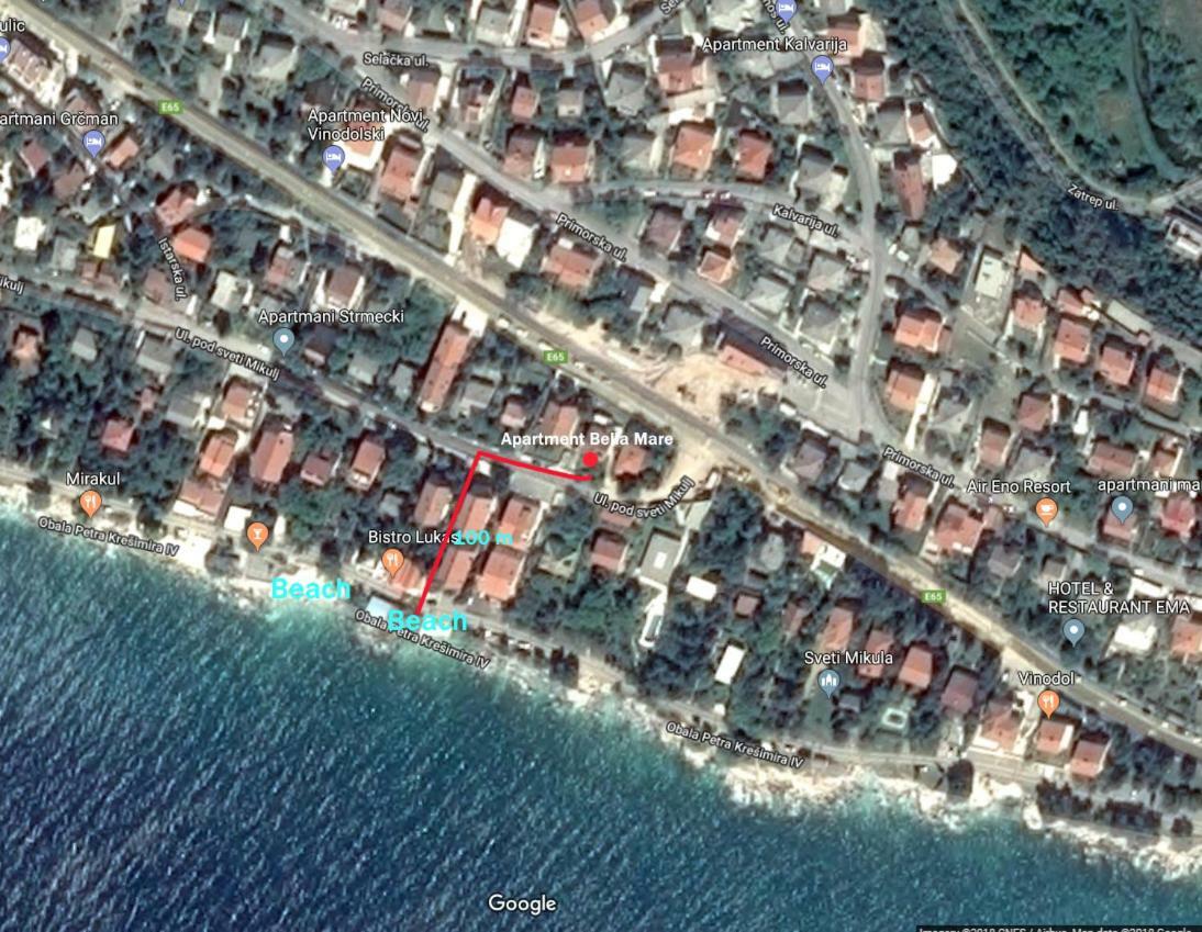Apartment Bella Mare Novi Vinodolski Exterior foto